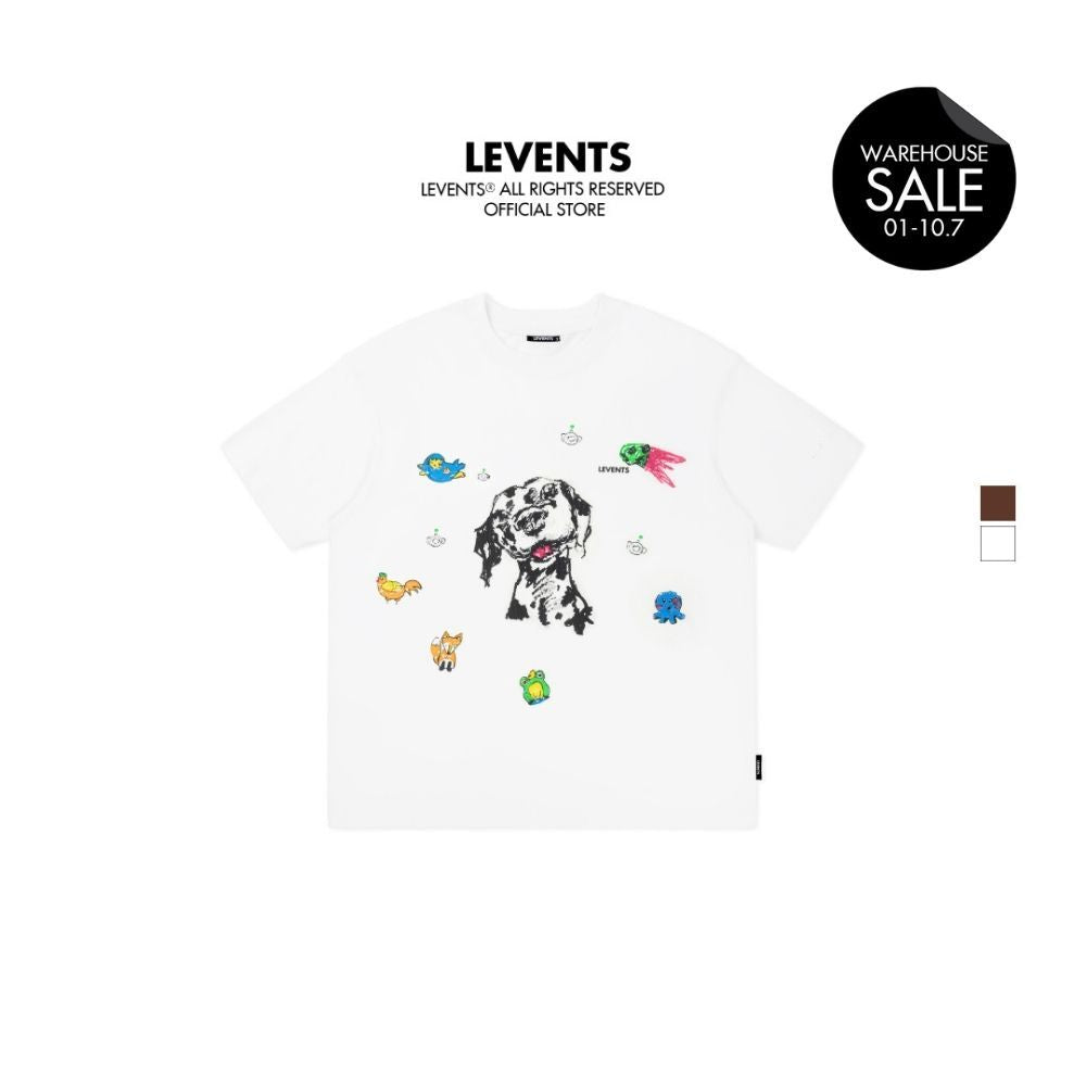 Levents Dalmatian &amp; Friends Oversize Tee