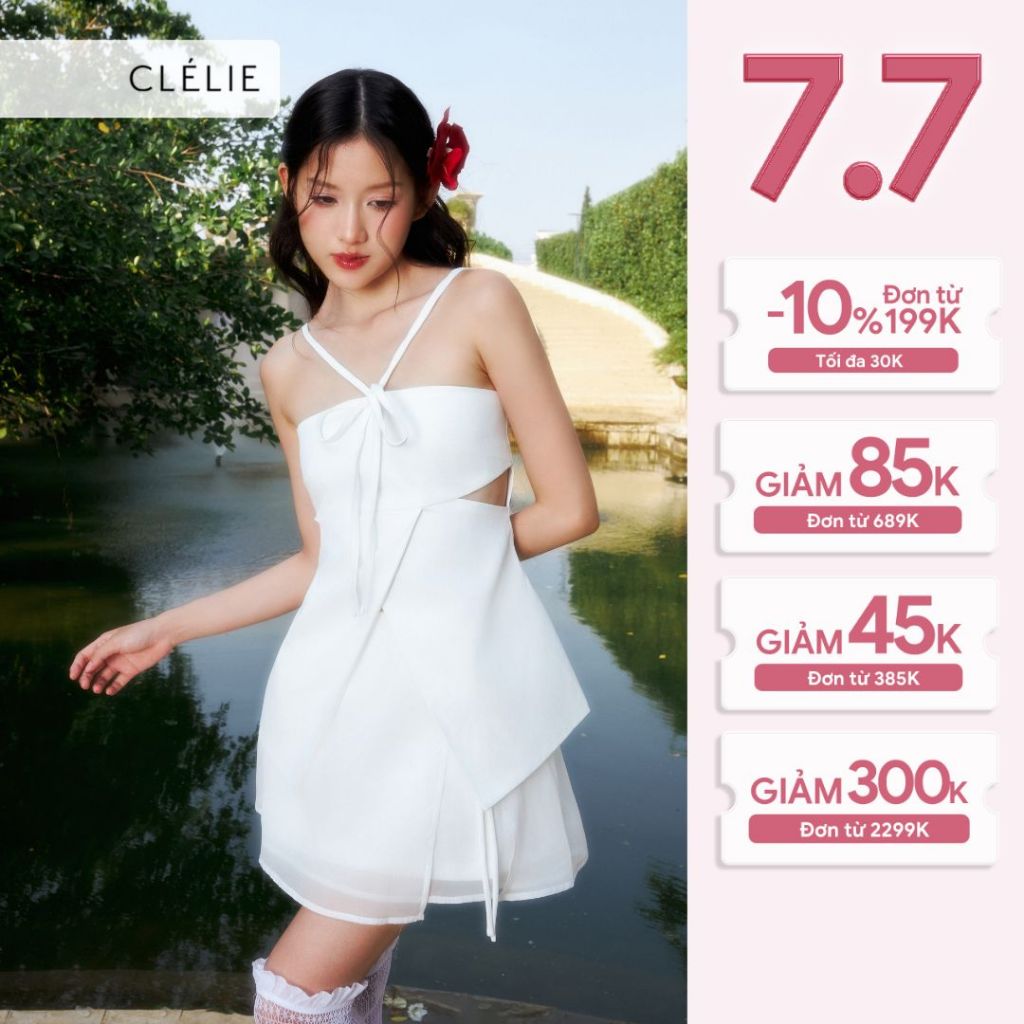 Women's balecole bow tie skirt | SIREN SKIRT - CLÉLIE