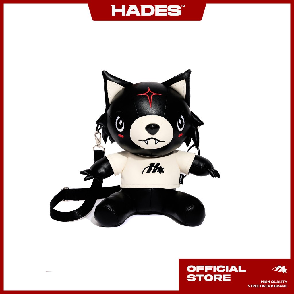 HADES MASCOT CROSSBODY BAG SIMILI LEATHER - GENUINE HADES BRAND