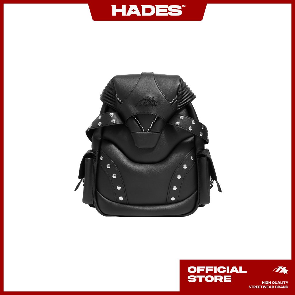 Unisex Backpack HADES BACKPACK LEATHER 24 Simili - Genuine HADES Brand