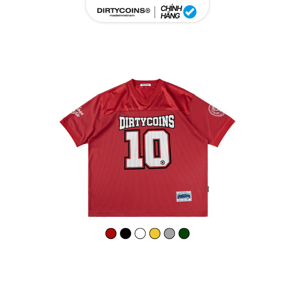 DirtyCoins Logo Football Jersey