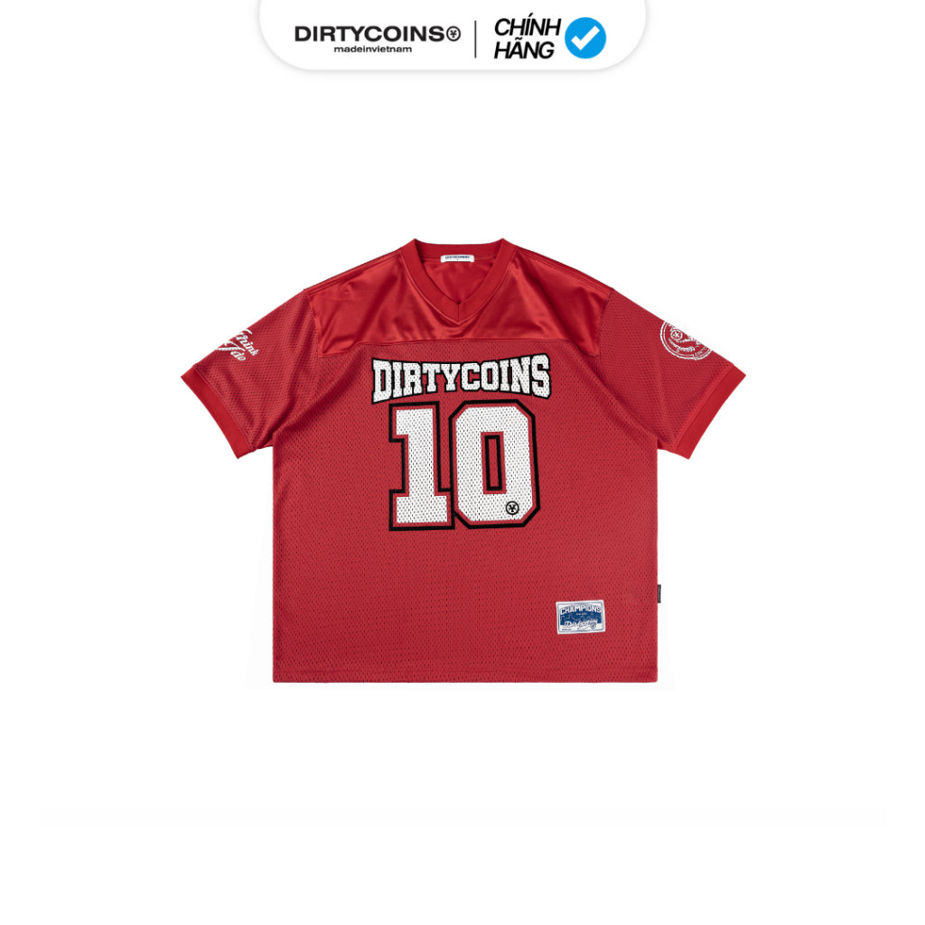 DirtyCoins Logo Football Jersey