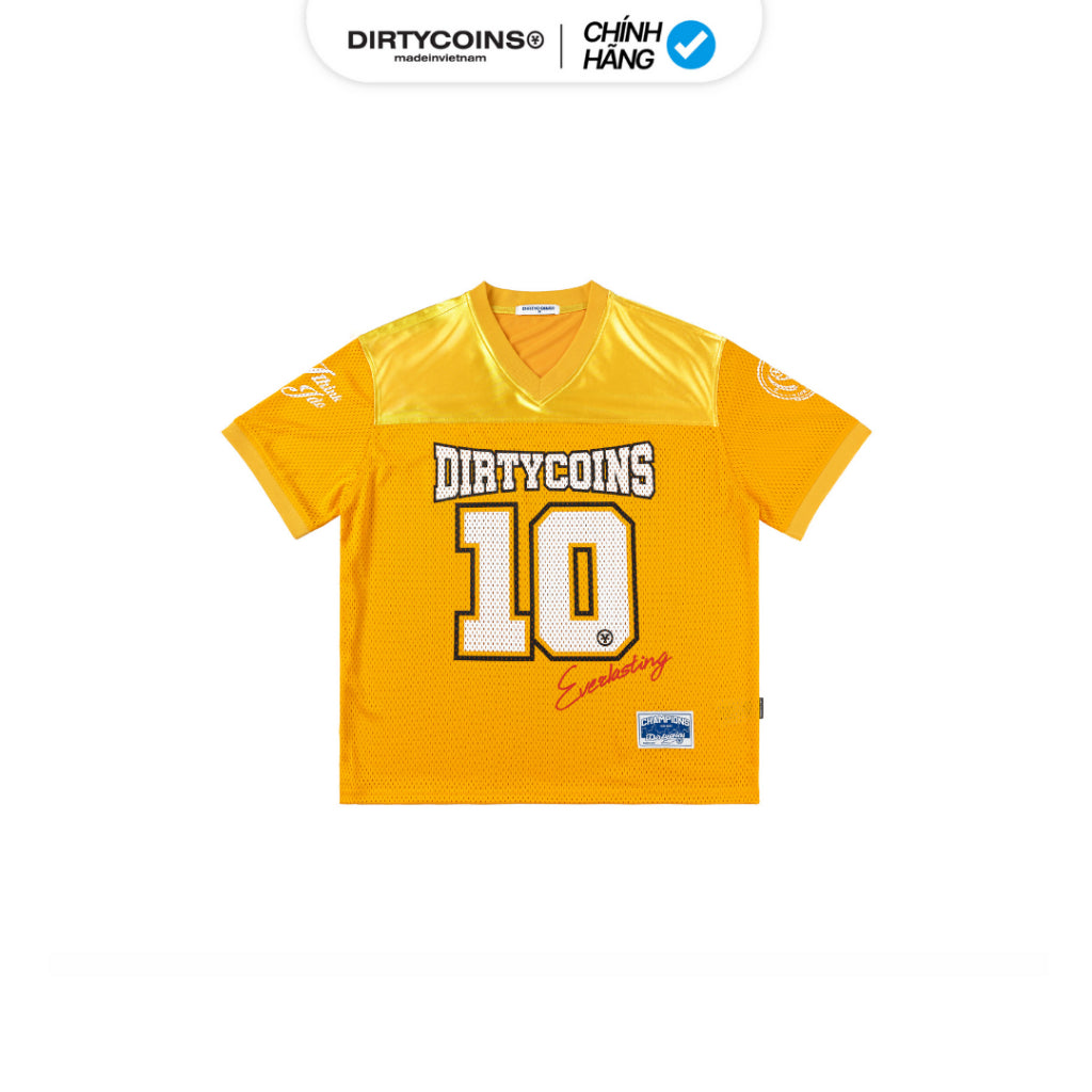 DirtyCoins Logo Football Jersey