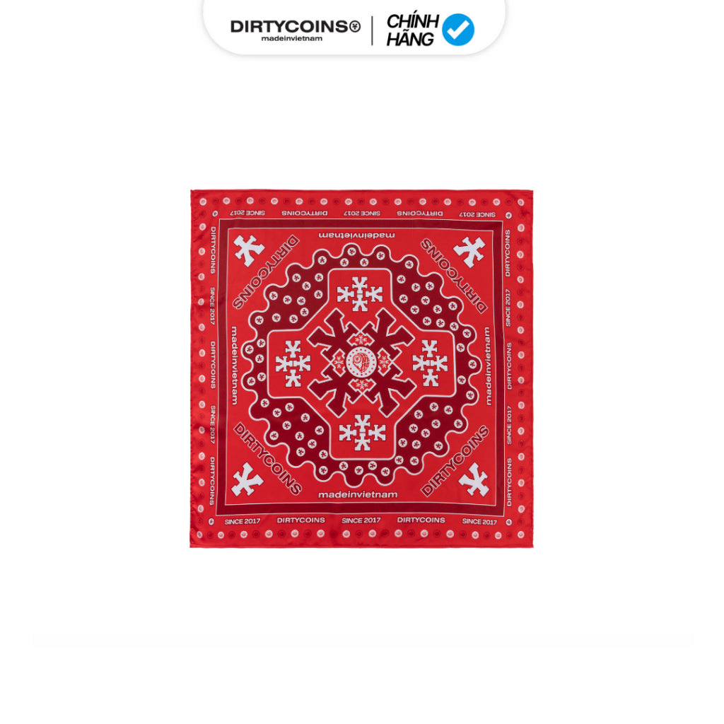 DirtyCoins Signature Y Pattern Bandana Towel