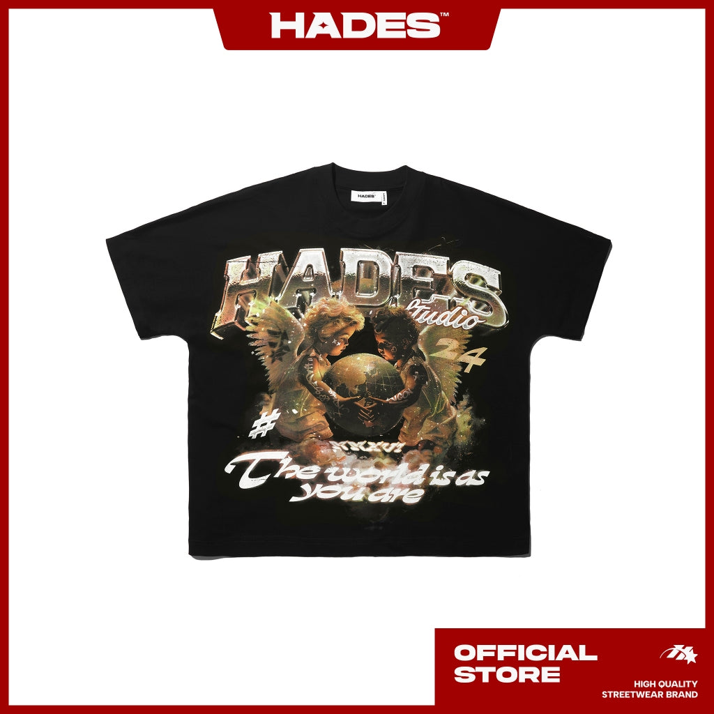 HADES GUARDIAN ANGLE TEE 100% COTTON - HADES BRAND CHÍNH HÃNG