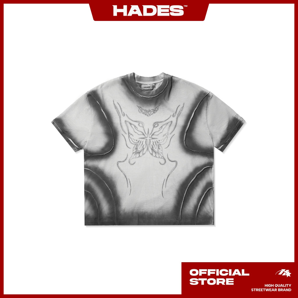 ABYSS SS24 MYSTIC WING WAX TEE 100% COTTON - GENUINE HADES BRAND