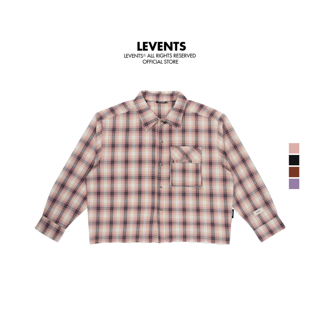 Áo Sơ Mi Levents Classic Flannel Shirt 100% Cotton Unisex Boxy