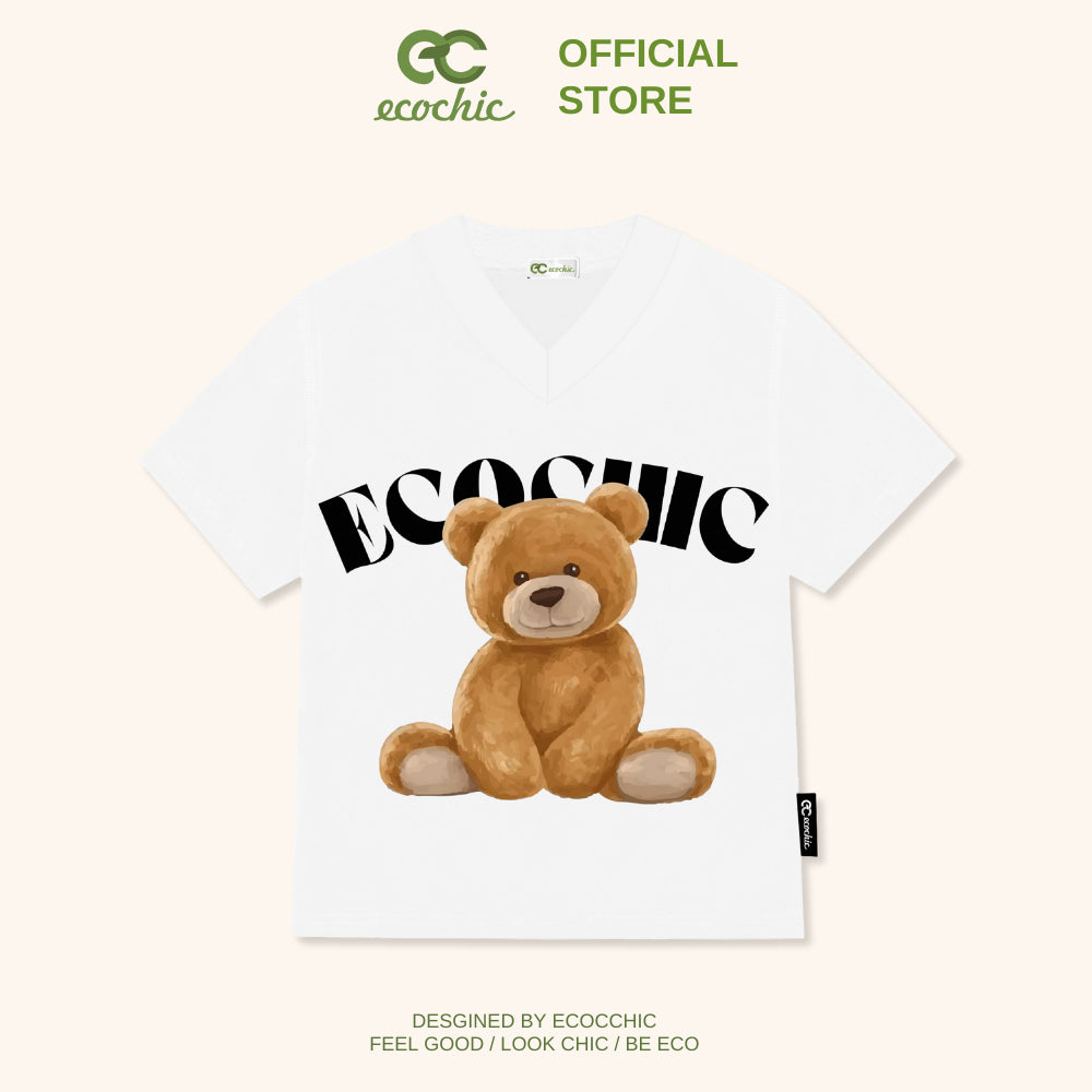 ECOCHIC TEDDY BABY TEE Local Brand Authentic Unisex Slim Fit Premium Cotton 100% B060