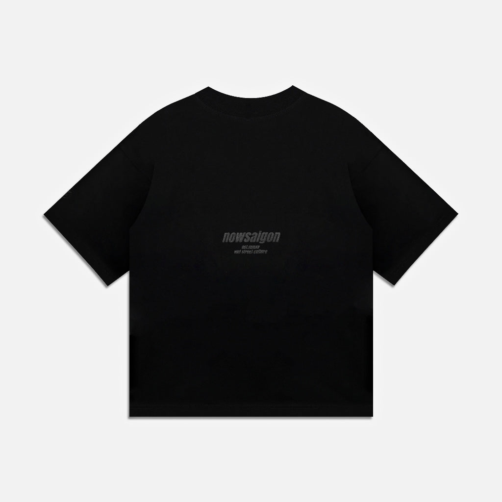 NEEDS OF WISDOM Binh Tay Market Tee - Black - Genuine Local Brand