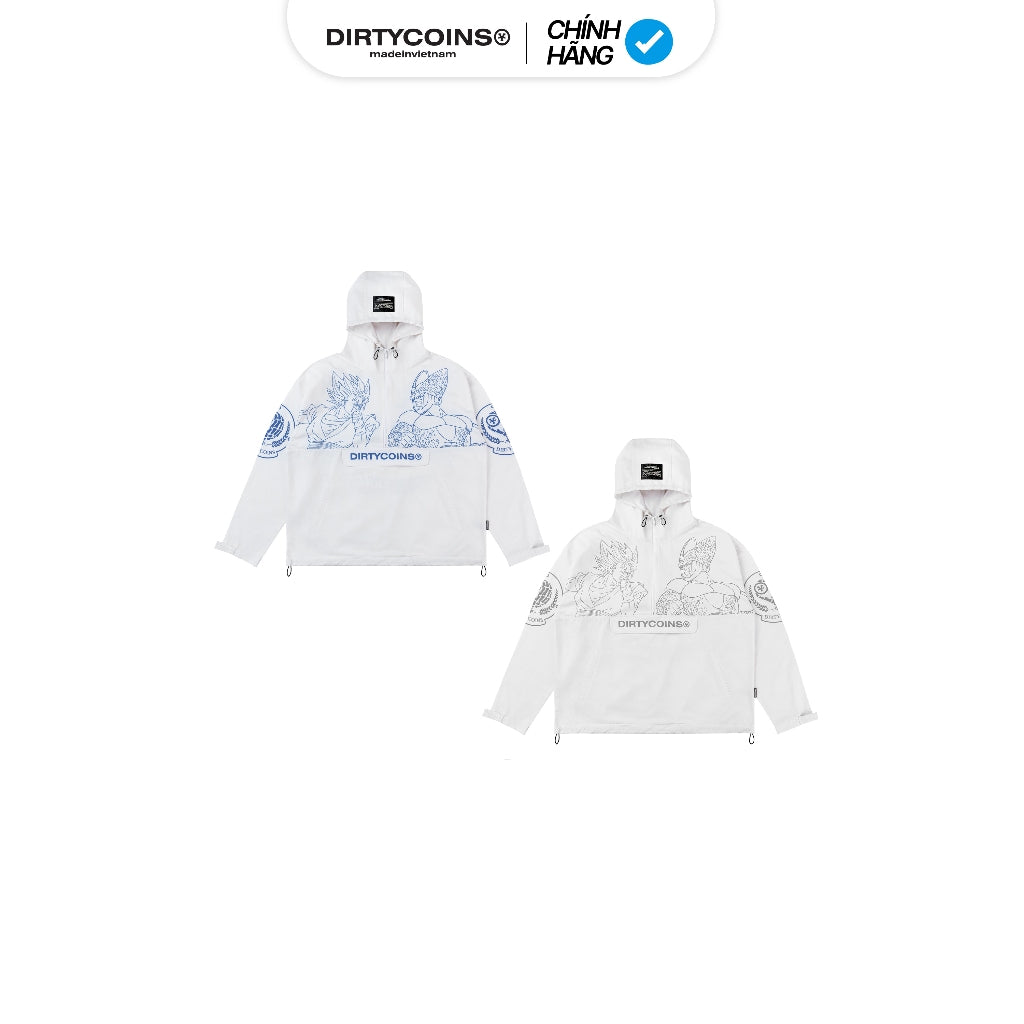 DIRTYCOINS Half-Zip Jacket | DRAGON BALL Z Goku Battle