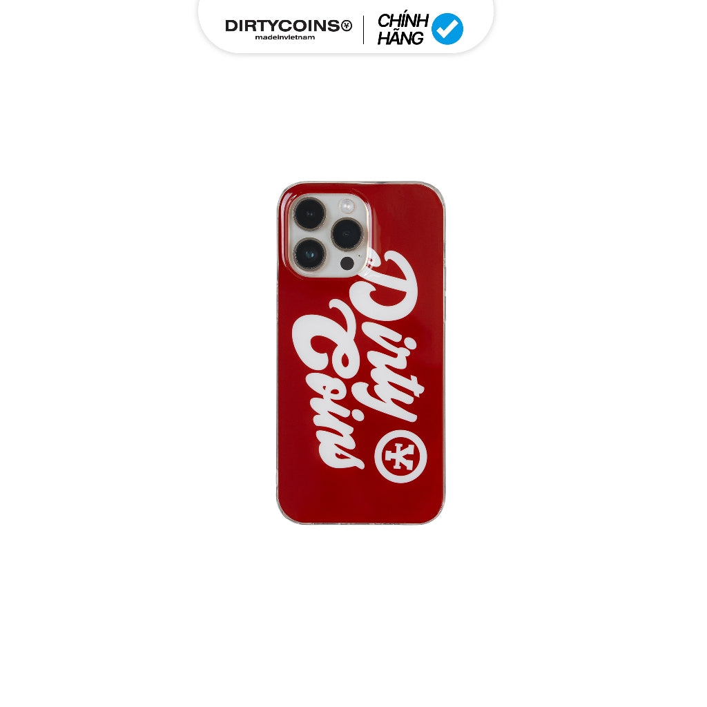 Ốp Lưng DirtyCoins Comfy Logo iPhone Case - Red