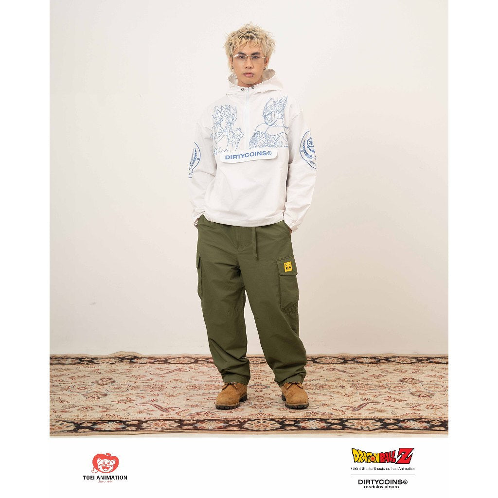 DIRTYCOINS Half-Zip Jacket | DRAGON BALL Z Goku Battle