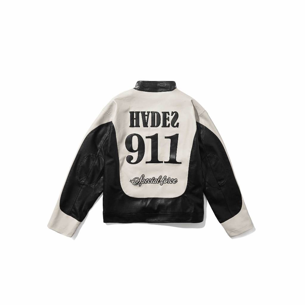 HADES 911 LEATHER JACKET - HADES BRAND CHÍNH HÃNG UNISEX