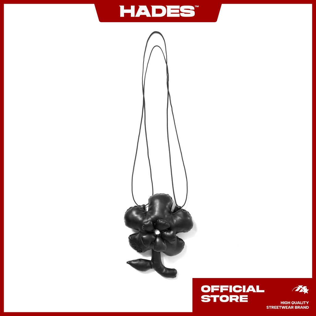 HADES Blooming Cross Bag - HADES Brand Chính hãng Túi da đeo chéo hình bông hoa