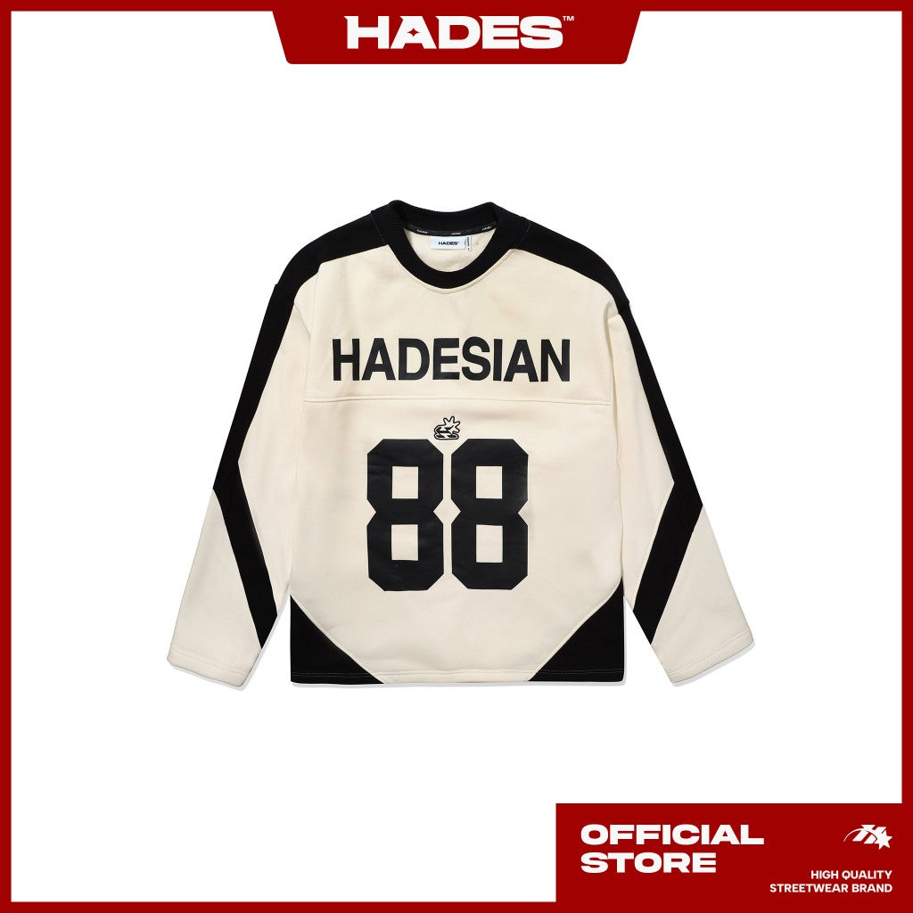 HADES Block Sweater - HADES Brand Chính hãng Áo dài tay vải nỉ unisex