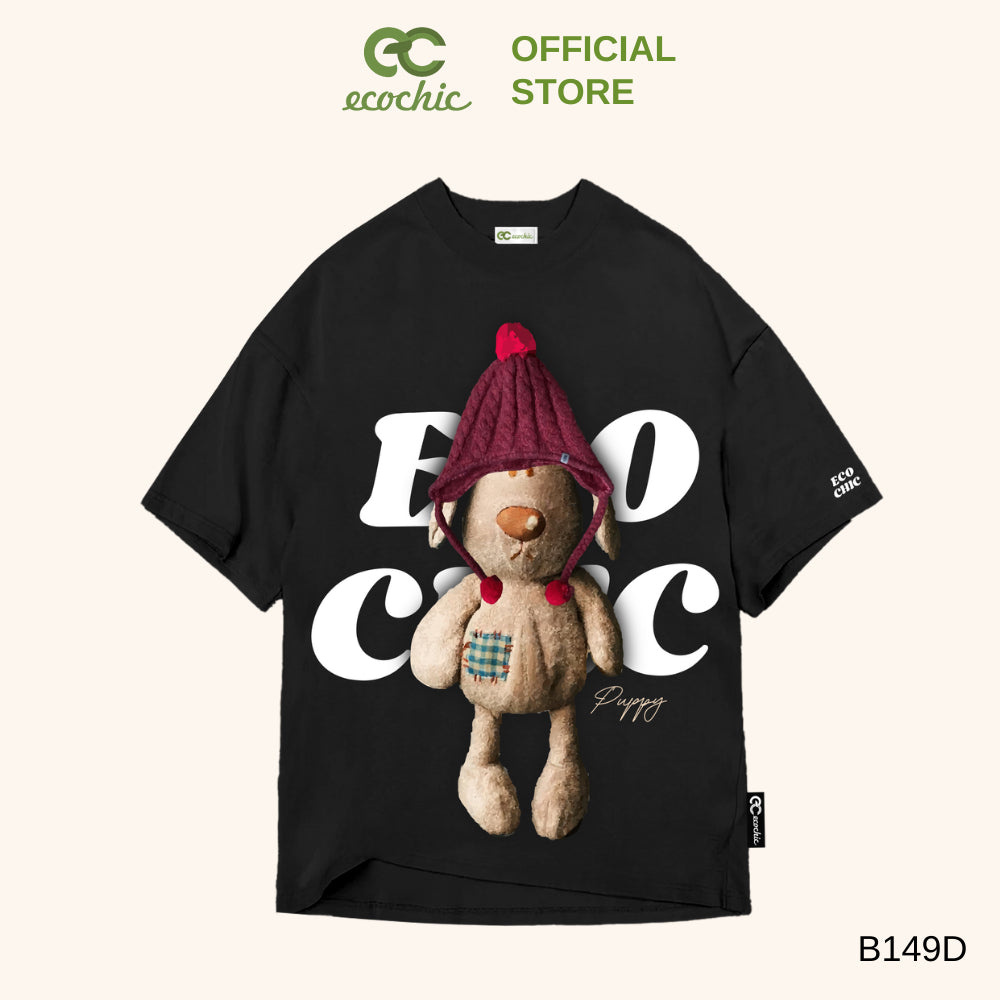 Áo Phông ECOCHIC WOOLLY PUP Tee Local Brand Chính Hãng Unisex Form Rộng Oversize Premium Cotton 100% B149