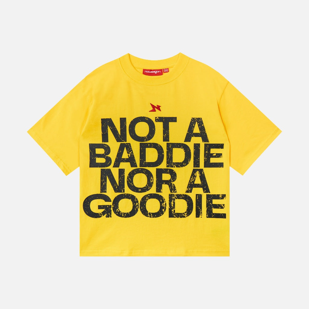 NEEDS OF WISDOM Nabnag Tee - Yellow - Genuine Local Brand