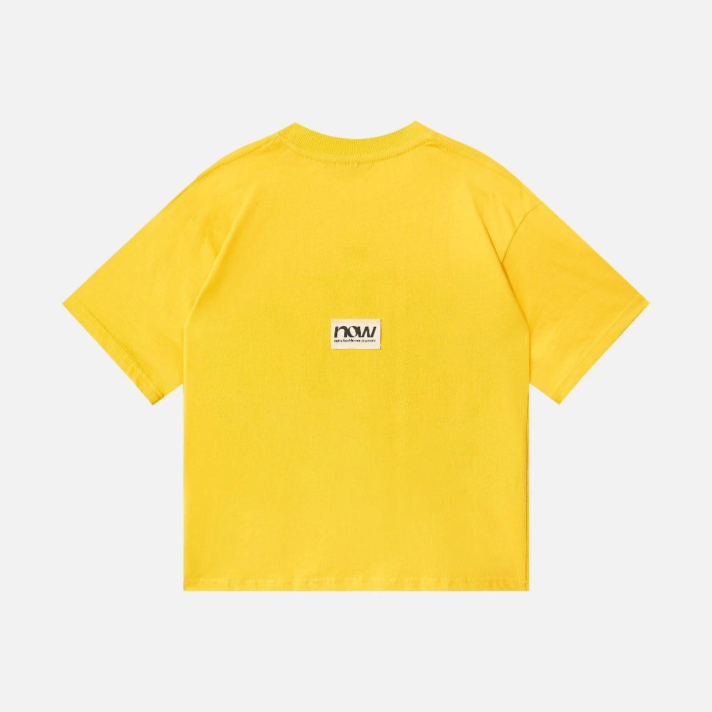 NEEDS OF WISDOM Nabnag Tee - Yellow - Genuine Local Brand