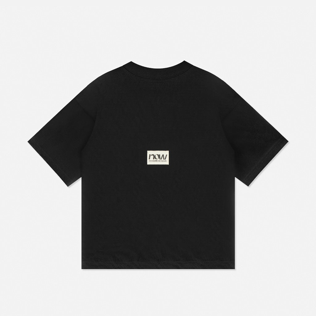 NEEDS OF WISDOM Nabnag Tee - Black - Genuine Local Brand