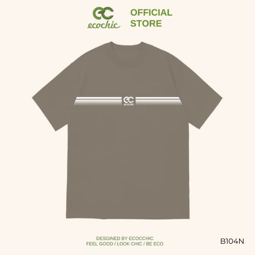 Authentic ECOCHIC Local Brand Basic Line T-Shirt Unisex Oversize Premium Cotton 100% B104
