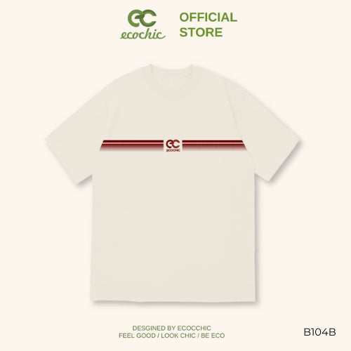 Authentic ECOCHIC Local Brand Basic Line T-Shirt Unisex Oversize Premium Cotton 100% B104