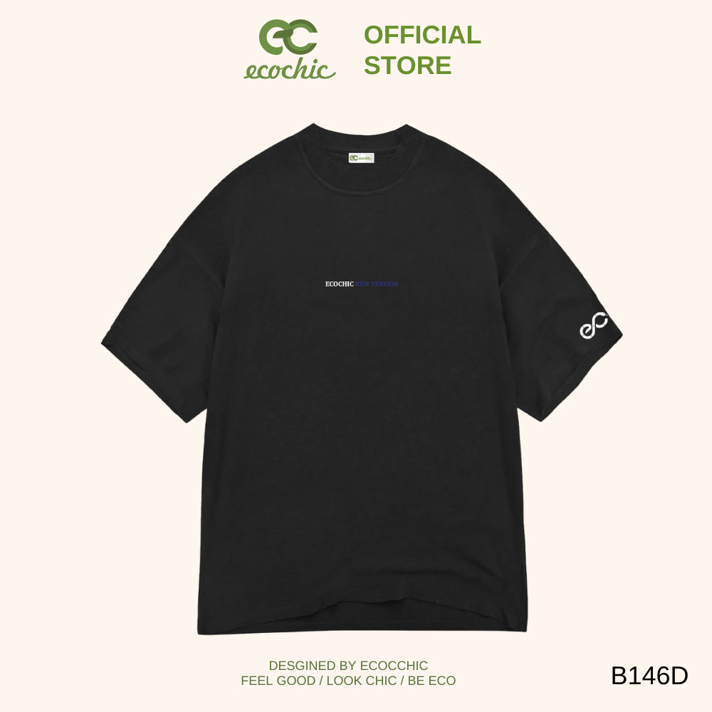 ECOCHIC NEW VERSION Tee Local Brand Authentic Unisex Oversize Premium Cotton 100% B146 