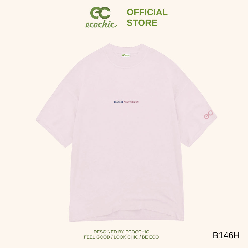 ECOCHIC NEW VERSION Tee Local Brand Authentic Unisex Oversize Premium Cotton 100% B146 