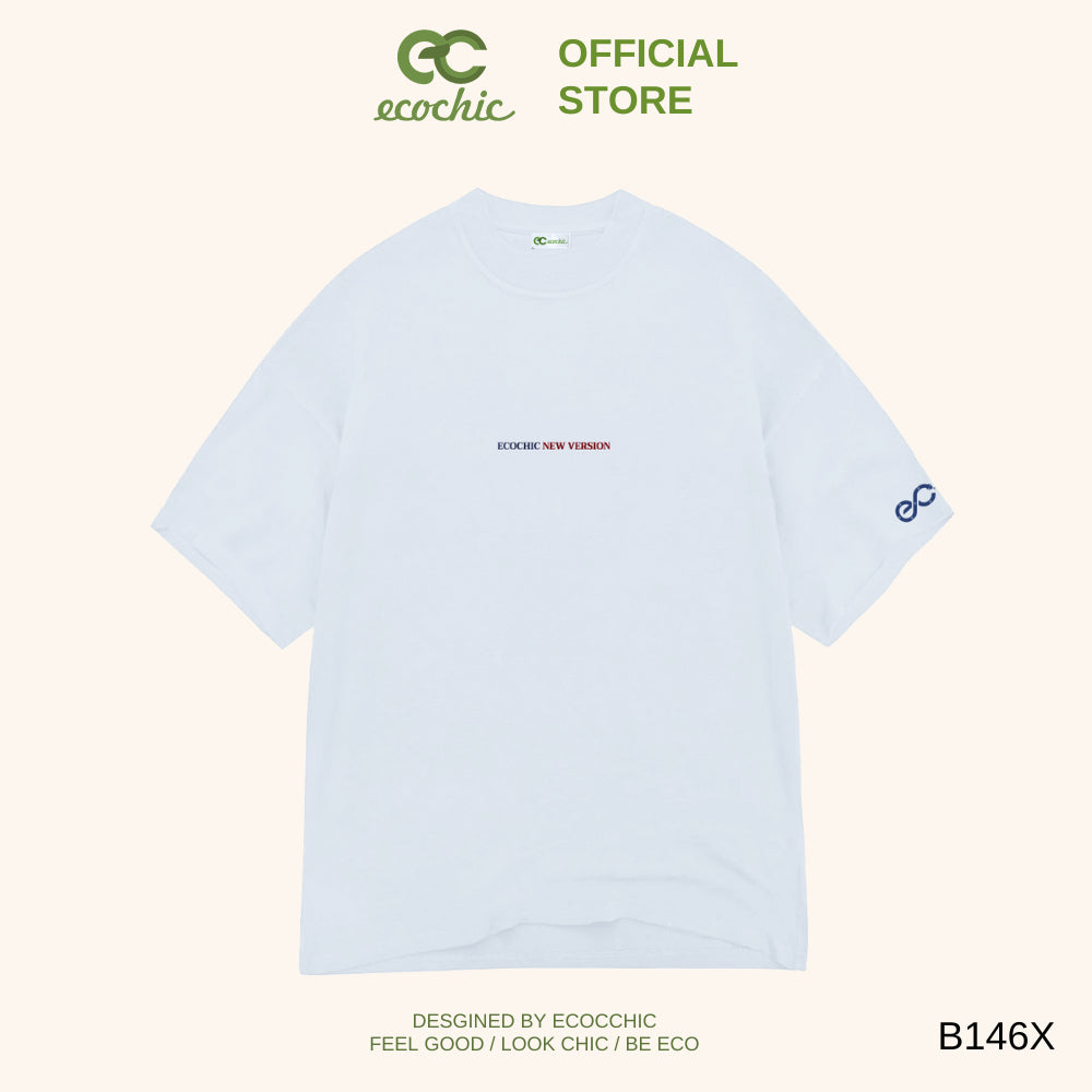 ECOCHIC NEW VERSION Tee Local Brand Authentic Unisex Oversize Premium Cotton 100% B146 