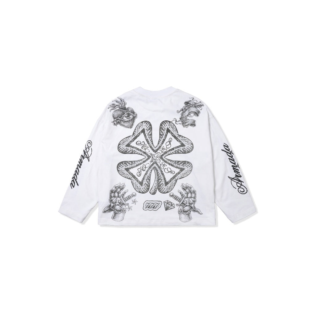 HADES Tatoo Flash Longsleeve - Genuine HADES Brand Unisex cotton long-sleeve shirt