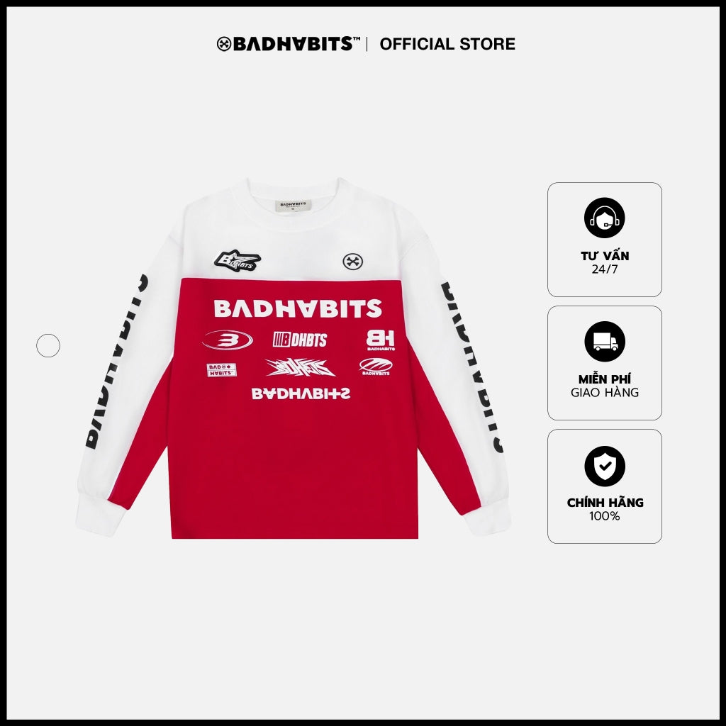 Áo BAD F1 LONG SLEEVE JERSEY - Local Brand Chính Hãng