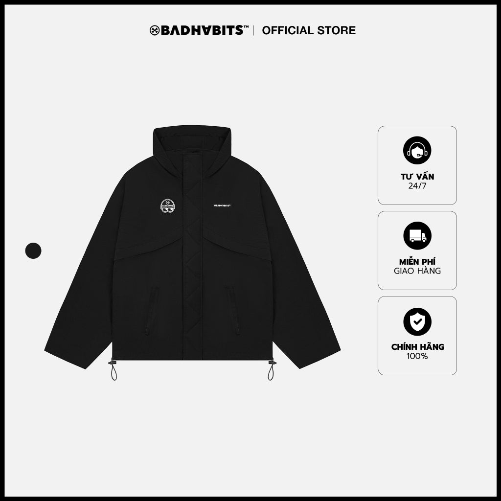 UNISEX JACKET - SUPERTRAMP WINDBREAKER - BAD HABITS SUPERTRAMP COLLECTION 