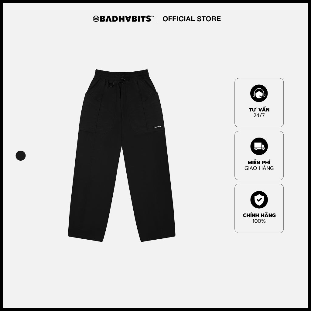 UNISEX PANTS - SUPERTRAMP MULTI-POCKET PANTS - BAD HABITS SUPERTRAMP COLLECTION 