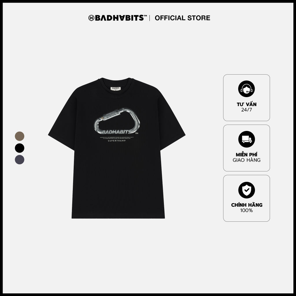 Carabiner Tee T-Shirt - Supertramp Collection - Official Local Brand
