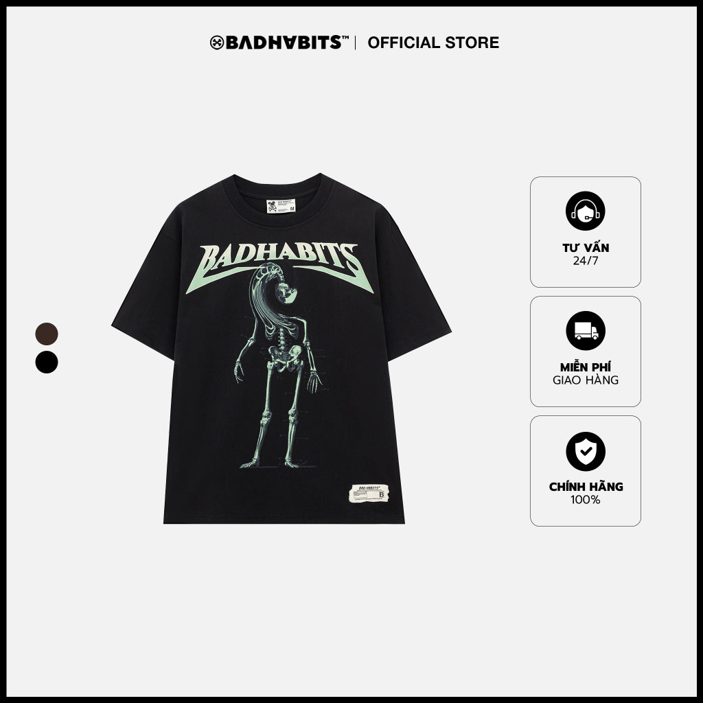 Unisex T-Shirt Bad Habits- Rocker Atonomy Tee - Genuine Local Brand 