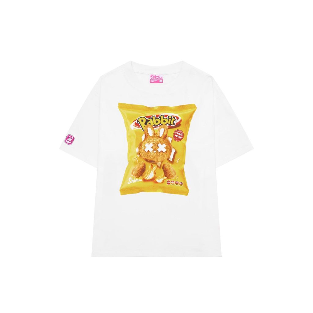 [ NEW PRODUCT ] UNISEX T-SHIRT - SNACK RABBIT TEE - GENUINE LOCAL BRAND - BAD RABBIT CLUB
