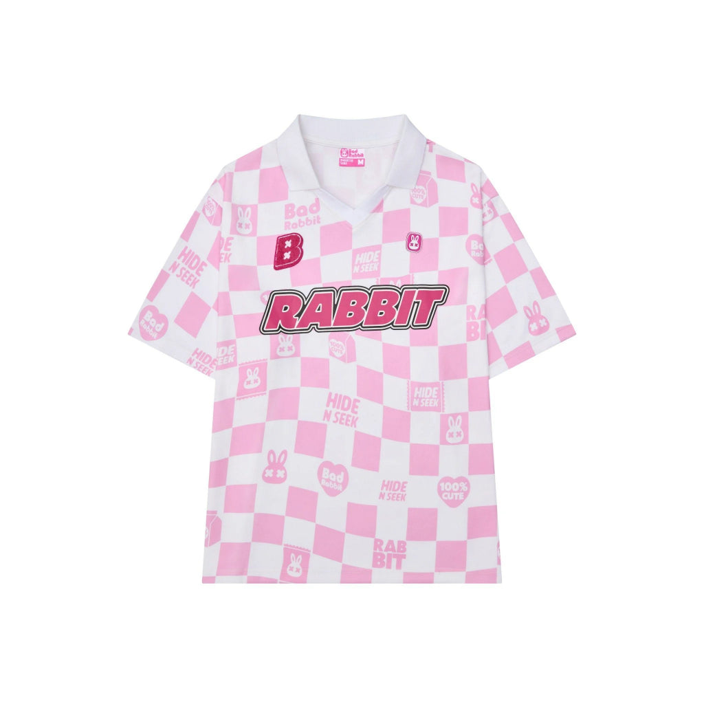 [ NEW PRODUCT ] UNISEX T-SHIRT - STRAWBERRY MILK RABBIT JERSEY - GENUINE LOCAL BRAND - BAD RABBIT CLUB
