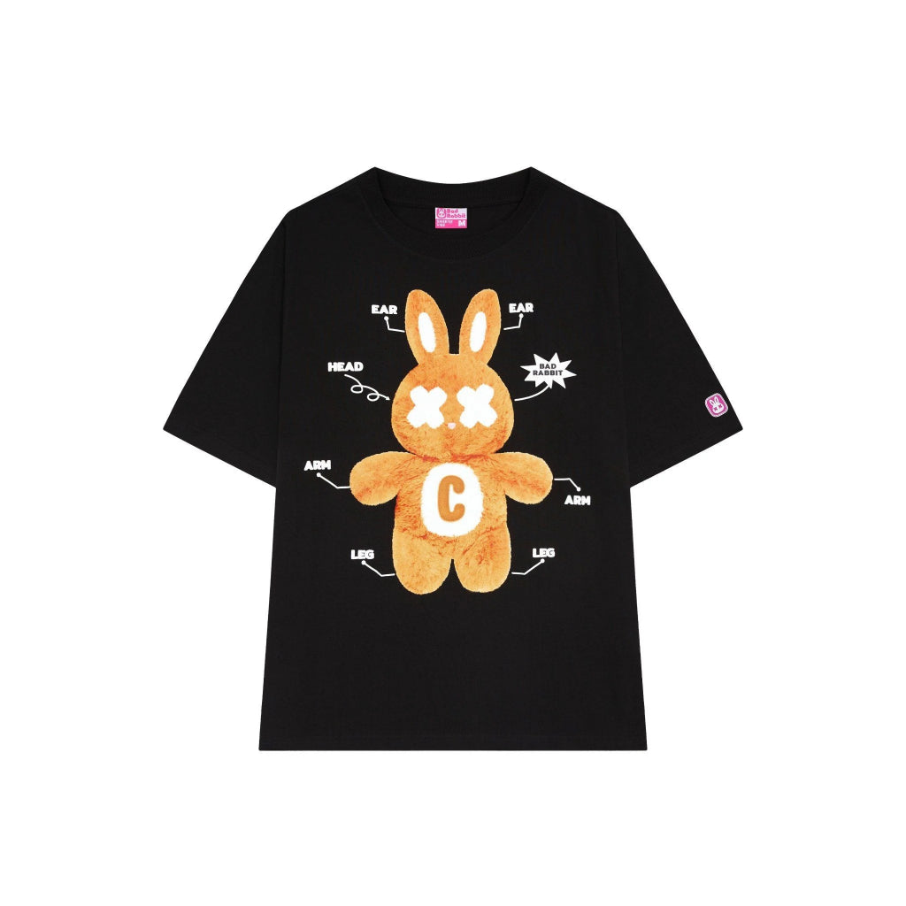 [ NEW PRODUCT ] UNISEX T-SHIRT - SINGLE RABBIT TEE - GENUINE LOCAL BRAND - BAD RABBIT CLUB