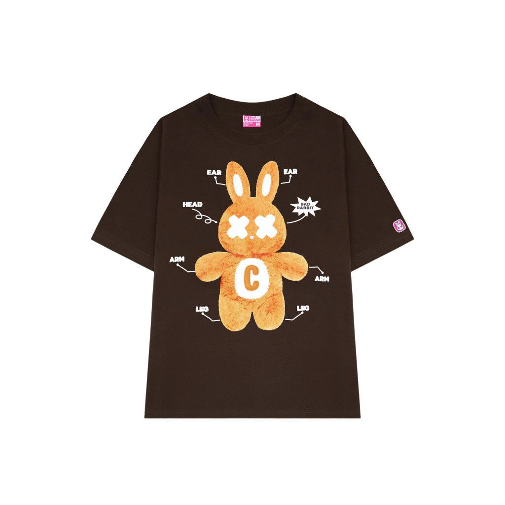 [ NEW PRODUCT ] UNISEX T-SHIRT - SINGLE RABBIT TEE - GENUINE LOCAL BRAND - BAD RABBIT CLUB