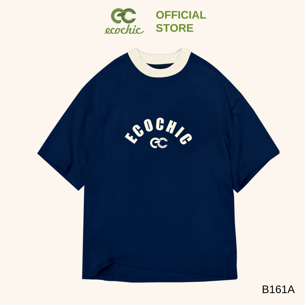 ECOCHIC NEW VERSION Tee Local Brand Authentic Unisex Oversize Premium Cotton 100% B161 