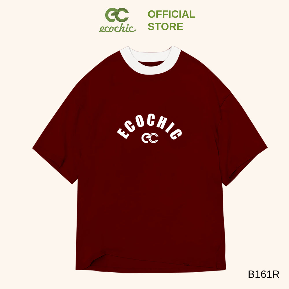 ECOCHIC NEW VERSION Tee Local Brand Authentic Unisex Oversize Premium Cotton 100% B161 