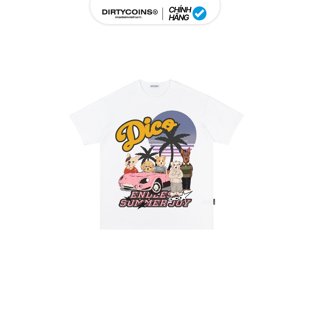 DirtyCoins Endless Summer White T-Shirt