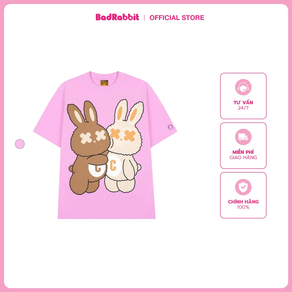 BAD RABBIT UNISEX T-SHIRT - HUG TEE - GENUINE LOCAL BRAND