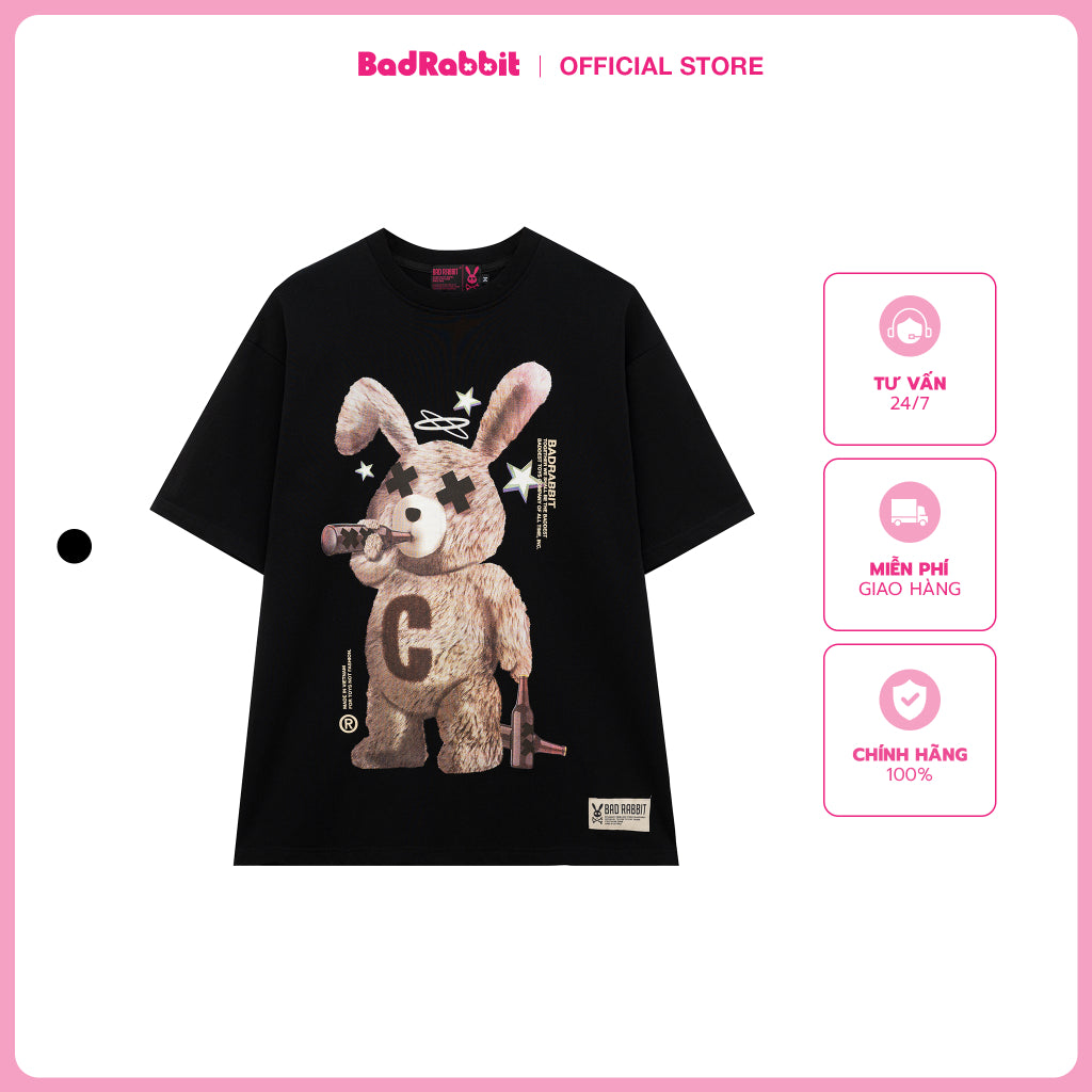 Unisex Bad Rabbit SAY TEE 100% Cotton - Genuine Local Brand