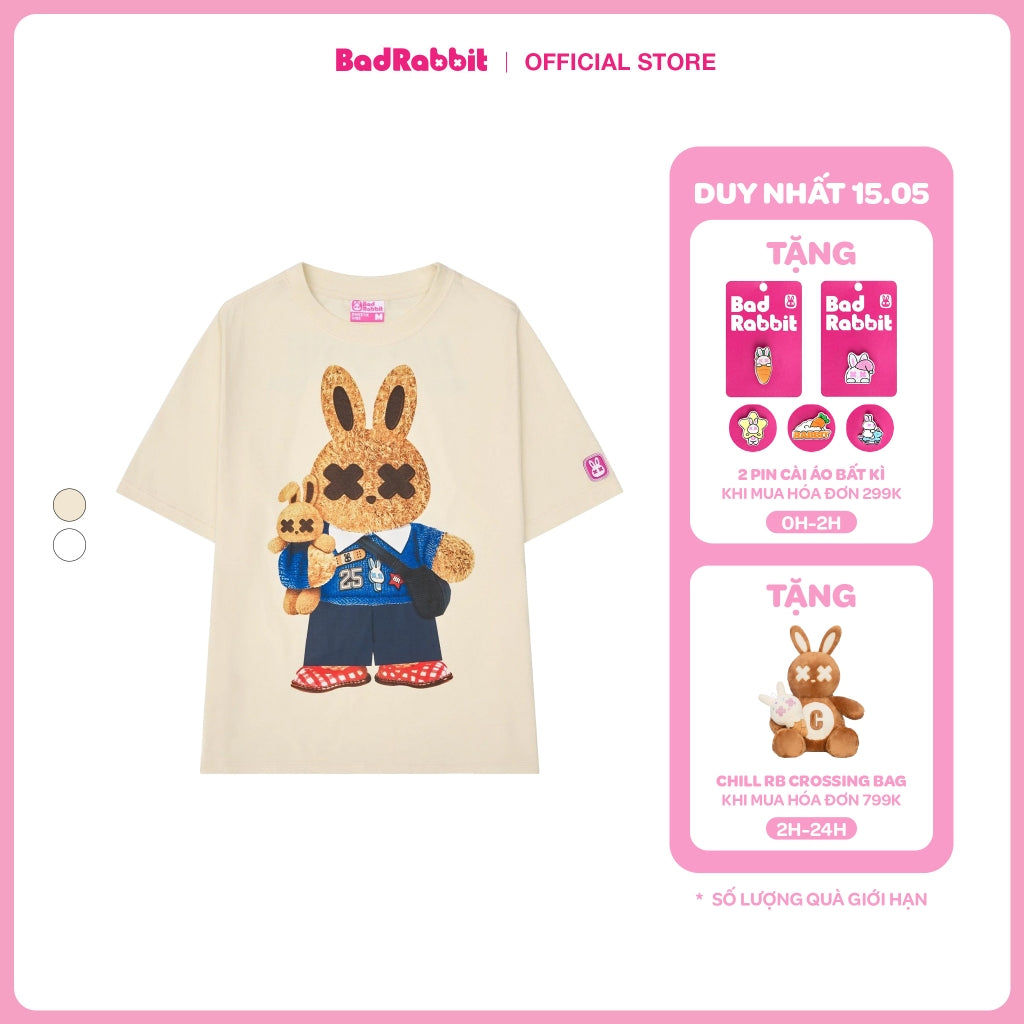 [ NEW PRODUCT ] UNISEX T-SHIRT - KID RABBIT TEE - GENUINE LOCAL BRAND - BAD RABBIT CLUB