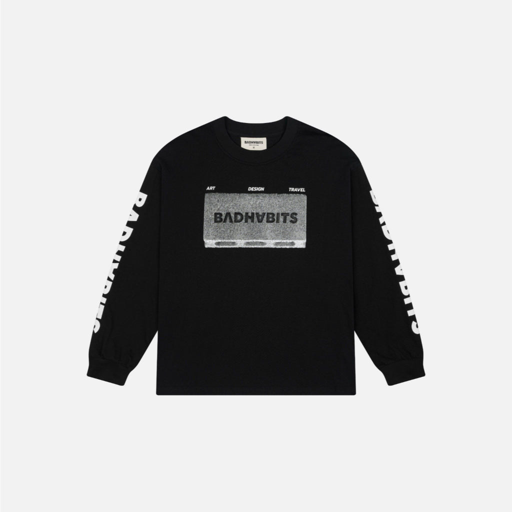 [NEW PRODUCT] Unisex T-Shirt - BRICK LONG SLEEVE TEE - BAD HABITS