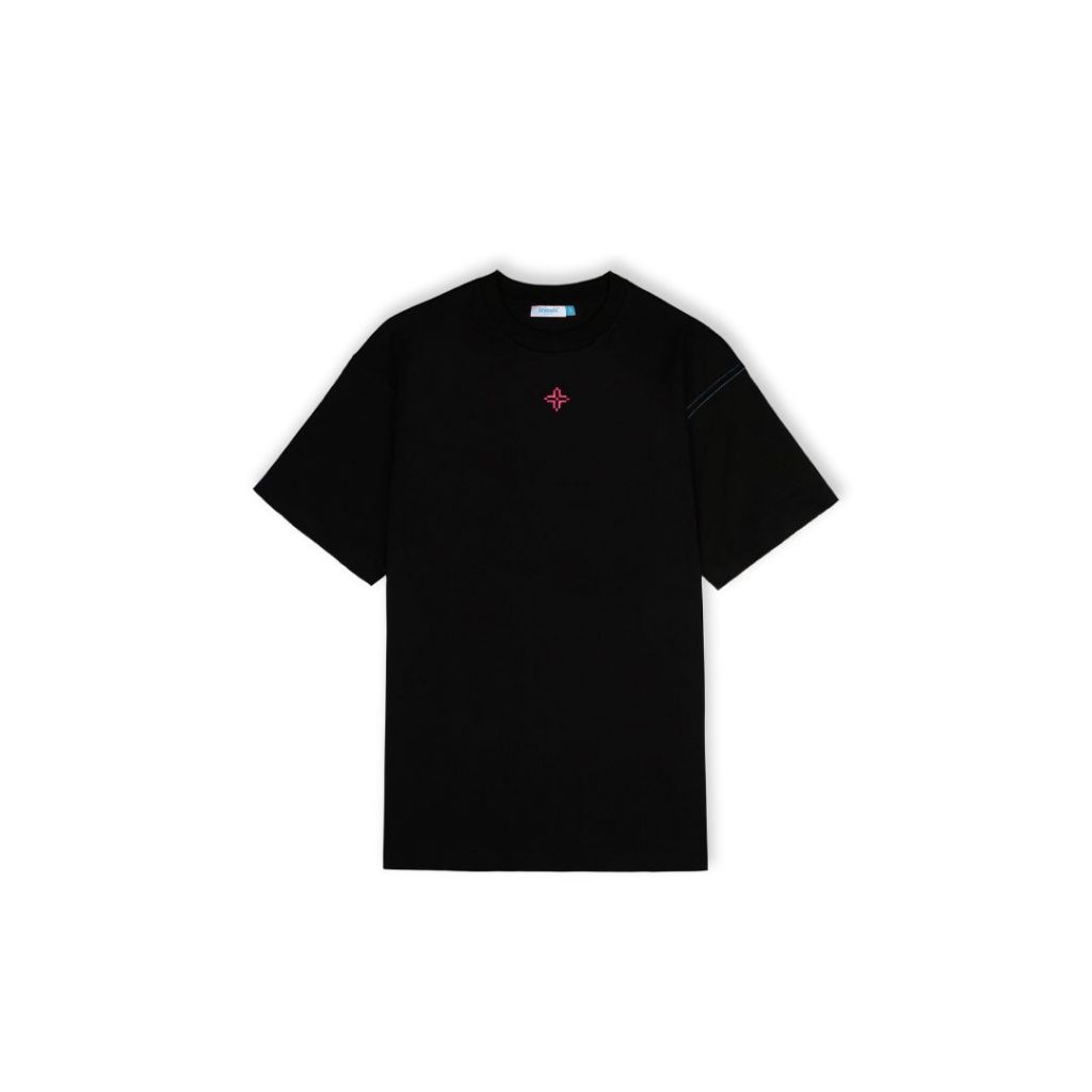 Levents XL Glitter Logo T-shirt/ Black Tee 100% Cotton Unisex T-shirt Oversized