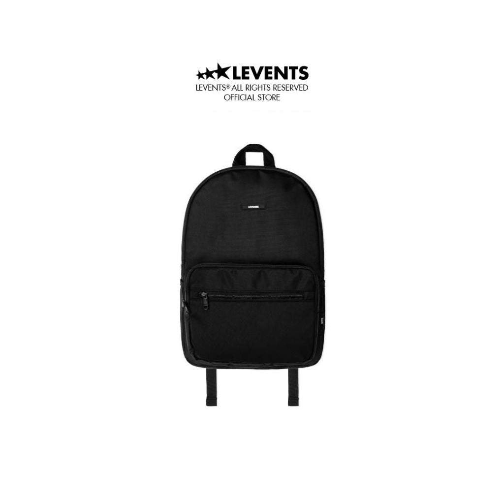 Levents Classic Backpack/ Black Backpacks Poly Unisex Canvas