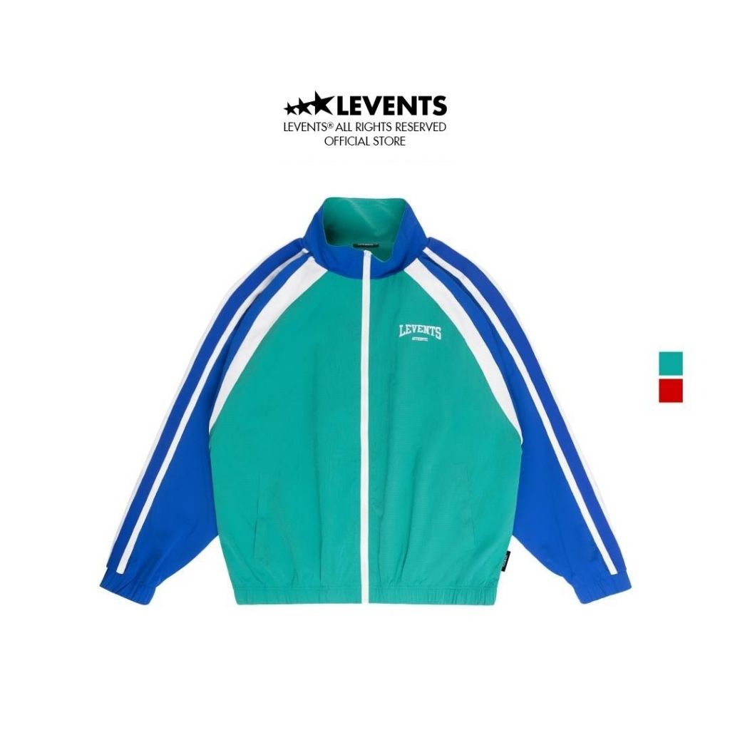 Levents 2tone Nylon Jacket Unisex Sporty 