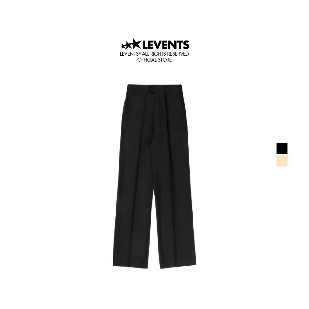 Trouser Levents Classic Straight Loose Pants Cotton Unisex Loose Fit 
