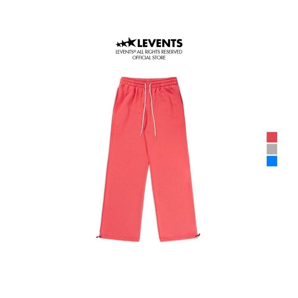 Levents Classic Sweatpants Thick Fleece Unisex Straight Fit 